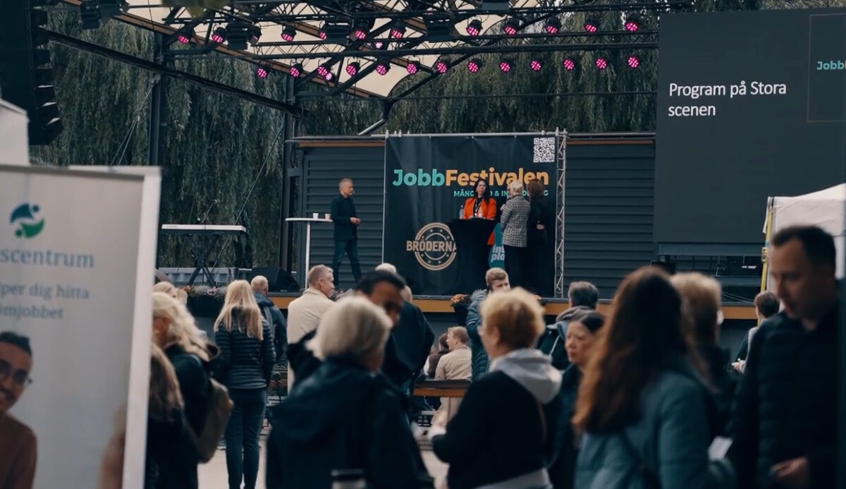 (Svenska) Jobbfestival på tema mångfald i Kungsträdgården