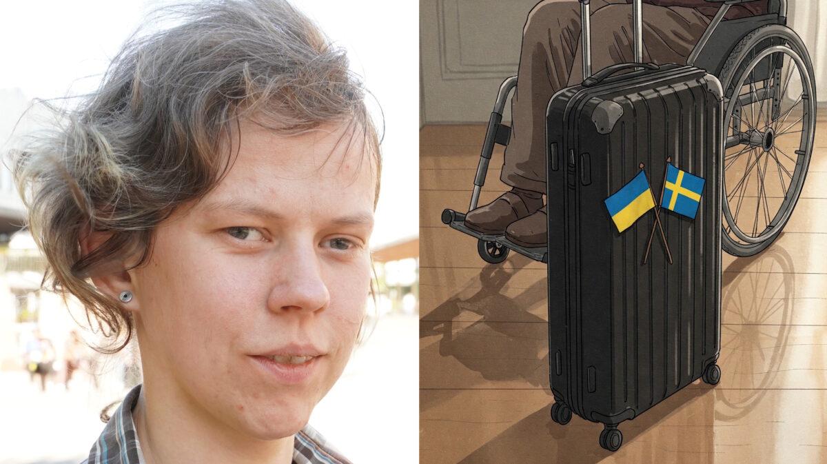 (Svenska) Krångligt regelverk för flyktingar från Ukraina – personer med funktionsnedsättning särskilt utsatta 